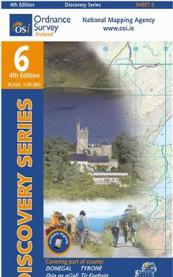 Donegal (Central) - Tyrone - Irish Discovery Series Sheet 6 (Sheet map, folded)
