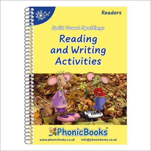 Split Vowel Spellings Workbook - Dandelion Readers (Spiral bound)