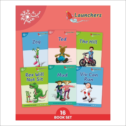 Phonic Books Dandelion Launchers Units 4-7: Sounds of the alphabet - Phonic Books Beginner Decodable Readers (Multiple items, slip-cased)