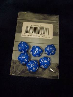 Dice - Numbers 1 - 20: Numbers 1-20 - Mini Flashcards Language Games