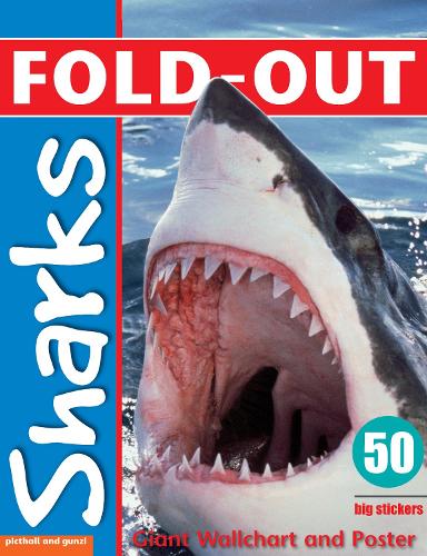 Fold-Out Sharks Sticker Book - Fold-Out Poster Sticker Books