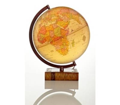 The Tennyson Bookbase Illuminated Globe: 1274EASBB