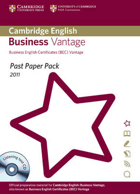 cambridge business english vantage book English Past for Business Vantage Pack Paper Cambridge