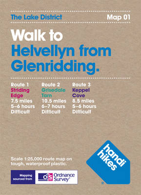 Walk to Helvellyn from Glenridding - Lake District 1 (Hardback)