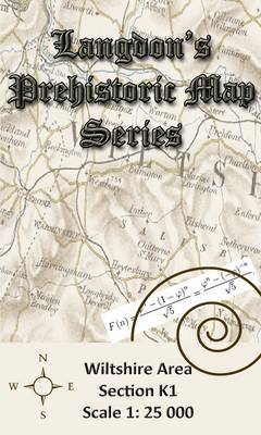 Langdon's Prehistoric Map Series: Wiltshire Section K1 (Sheet map, folded)