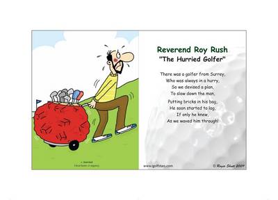 Reverend Roy Rush "The Hurried Golfer" - Back 9 Edition (Poster)