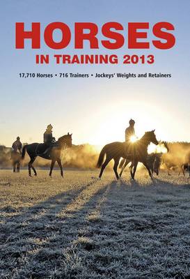 Horses in Training 2013 (Paperback)