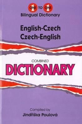 English-Czech & Czech-English One-to-One Dictionary By J. Poulova ...