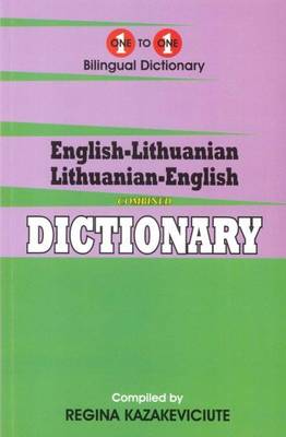 One-to-one dictionary: English-Lithuanian & Lithuanian-English dictionary (Hardback)