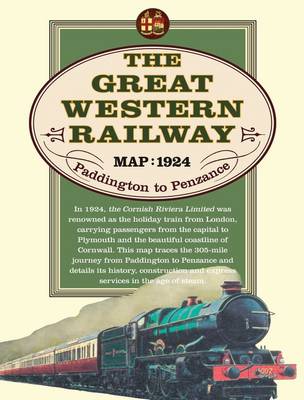 Great Western Railway Map, 1924 (Sheet map)
