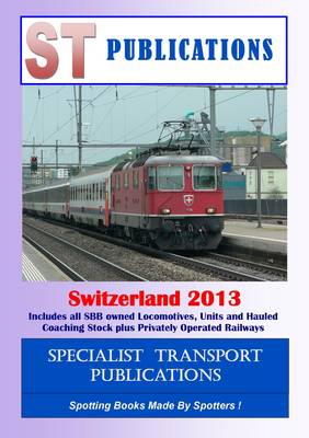 European Rail Datafile Switzerland 2012 (Spiral bound)