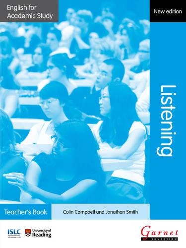 English for Academic Study: Listening Teacher's Book - Edition 2 (Board book)
