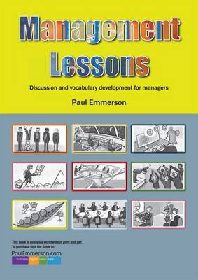 Management Lessons: Teacher's Resource Book: Discussion and Vocabulary Development for Managers (Spiral bound)