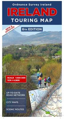 Ireland Touring Map - Irish Maps, Atlases and Guides (Sheet map, folded)