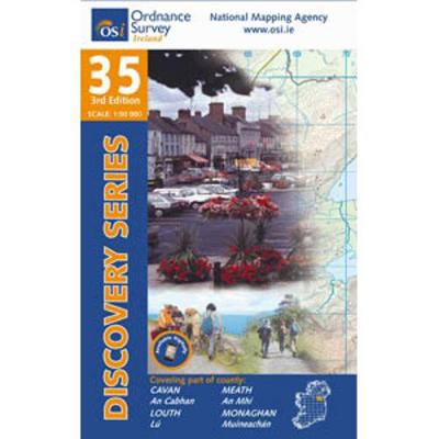 Cavan: Meath, Lough & Monaghan - Discovery Series 35 (Sheet map, folded)
