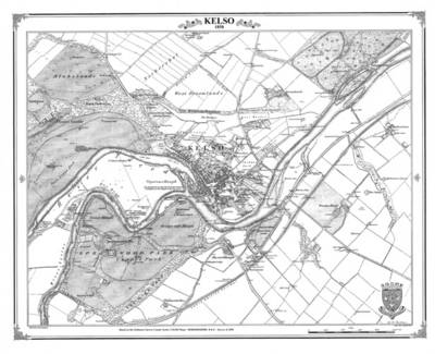Kelso 1858 Heritage Cartography Victorian Town Map Series (Sheet map, folded)