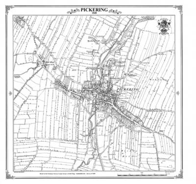 Pickering 1848 Heritage Cartography Victorian Town Map - Heritage Cartography Victorian Town Map Series 210 (Sheet map, folded)
