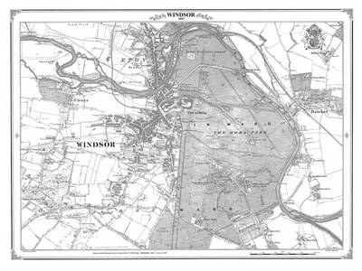 Windsor 1897 Heritage Cartography Victorian Town Map - Heritage Cartography Victorian Town Map Series 244 (Sheet map, folded)