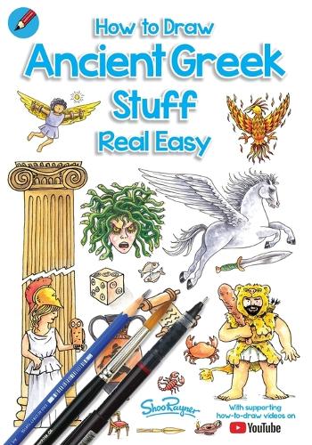 How to Draw Ancient Greek Stuff Real Easy: Easy Step by Step Drawing Guide - Draw Stuff Real Easy 1 (Paperback)