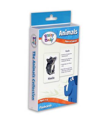 Brainy Baby - Animals (Flash Cards): Apes to Zebras
