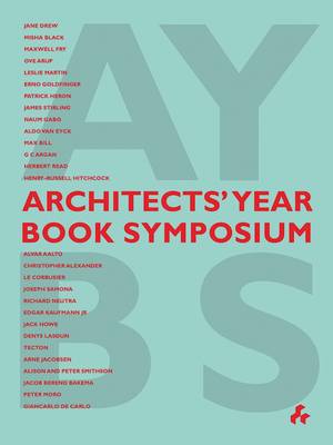 Architects' Year Book Symposium (Paperback)