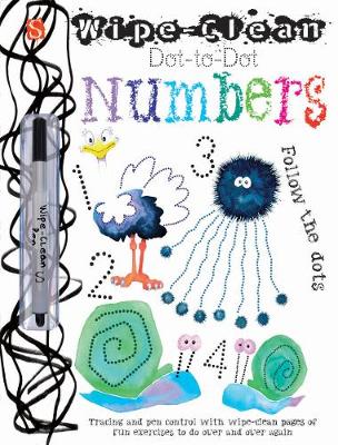 Dot-To-Dot Numbers: Follow the dots - Wipe-Clean (Paperback)