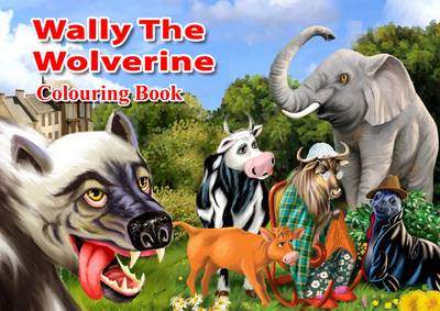 Wally the Wolverine - Colouring Book (Paperback)