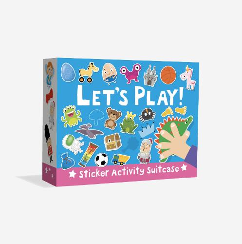 Let's Play! - Sticker Activity Suitcase 4 (Hardback)