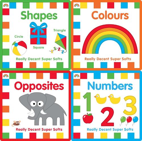 Super Soft 4 Pack - Baby Can Learn! - Super Soft 2 (Board book)