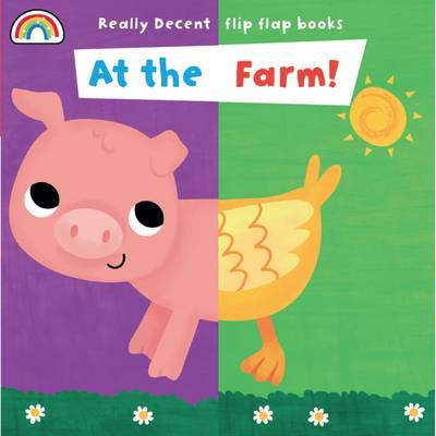 Flip Flap - At the Farm - Flip Flaps (Board book)
