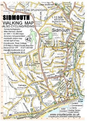 Sidmouth Walking Map (42) (Sheet map, folded)