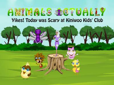 Yikes! Today Was Scary at Kiniwoo Kids' Club: BOOK Y - ANIMALS ACTUALLY A-Z (Paperback)