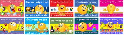Healthy Eating Posters (Poster)