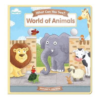 World of Animals - What Can You See? 4 (Rag book)