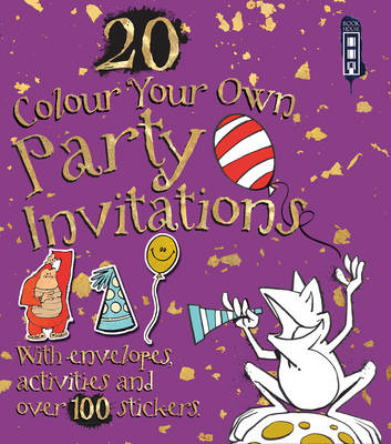 Colour Your Own Party Invitations - Colour Your Own