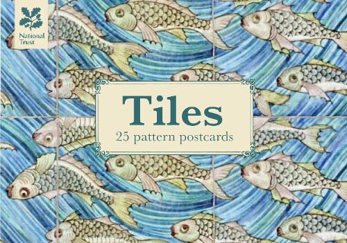 Tiles Design Postcard Book - National Trust Art & Illustration