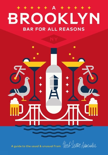 A Brooklyn Bar for All Reasons (Sheet map, folded)