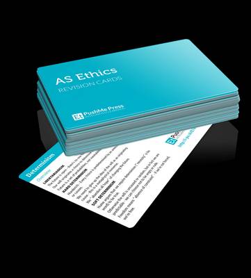 AS Ethics Revision Cards for OCR - How to Get an A Grade in Ethics