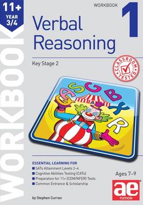 11+ Verbal Reasoning Year 3/4 Workbook 1 (Paperback)