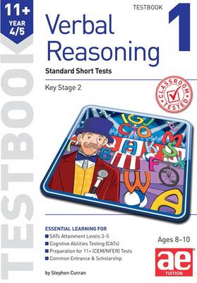 11+ Verbal Reasoning Year 4/5 Testbook 1: Standard Short Tests (Paperback)