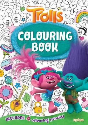 Trolls - Colouring Book (Paperback)