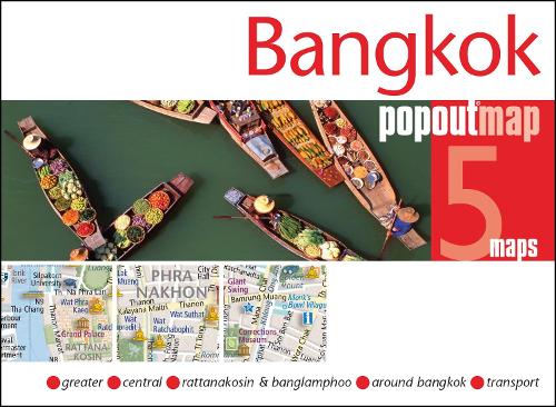 Bangkok PopOut Map - PopOut Maps (Sheet map, folded)
