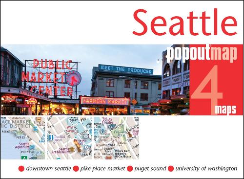 Seattle PopOut Map - PopOut Maps (Sheet map, folded)