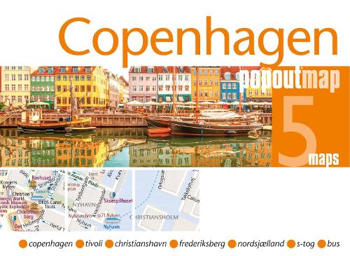 Copenhagen PopOut Map - PopOut Maps (Sheet map, folded)