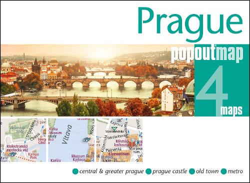 Prague PopOut Map - PopOut Maps (Sheet map, folded)
