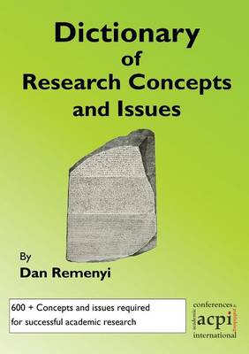 A Dictionary of Research Terms and Issues (Paperback)