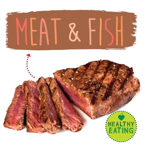 Meat and Fish - Healthy Eating 5 (Hardback)