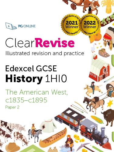 ClearRevise Edexcel GCSE 1HI0 American West c1835-c1895 Paper 2 (Paperback)