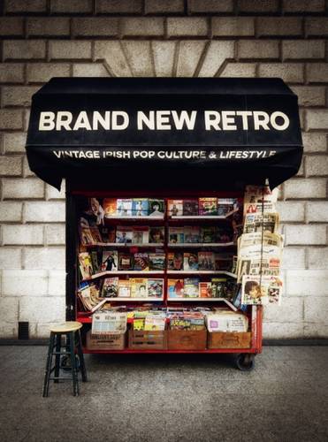 Brand New Retro: Vintage Irish Pop Culture (Hardback)