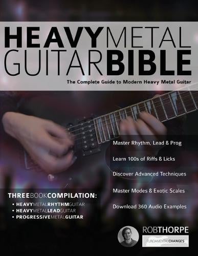 the heavy metal guitar bible rob thorpe